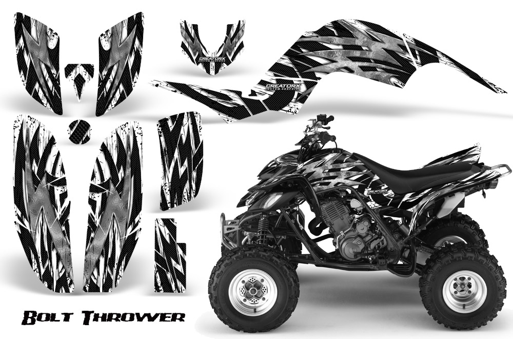 Yamaha Raptor 660 Graphics Kit Bolt Thrower White